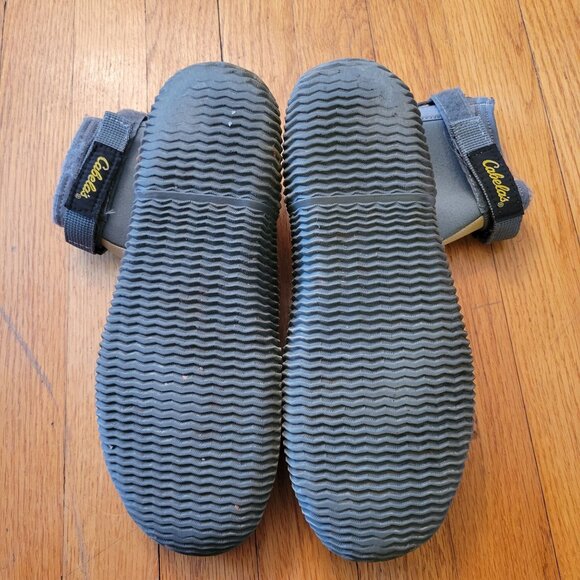 Cabelas Deck Boots 9 Green Booties Fishing Fisherman Gear Swimming Waders - Picture 3 of 8